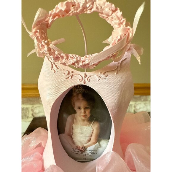 Sheffield Home Pink Ballerina Dress Photo Frame With Box Vintage - Picture 4 of 16